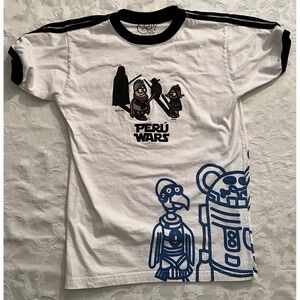 Cuy Arts‎ Peru Wars T Shirt Small Star Wars Parody Graphic Tee Mens
